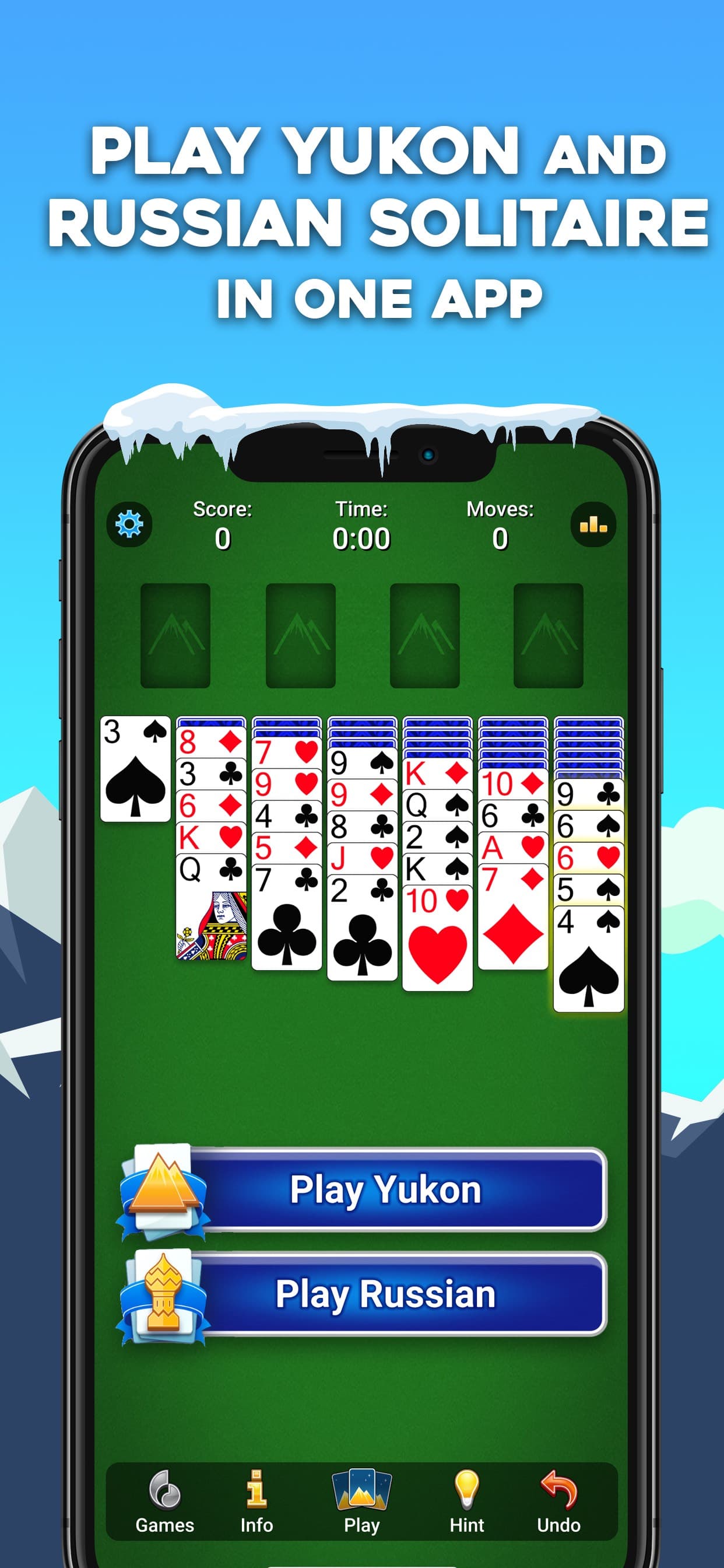 Yukon Russian – Solitaire Game screenshot 2 - screenshot