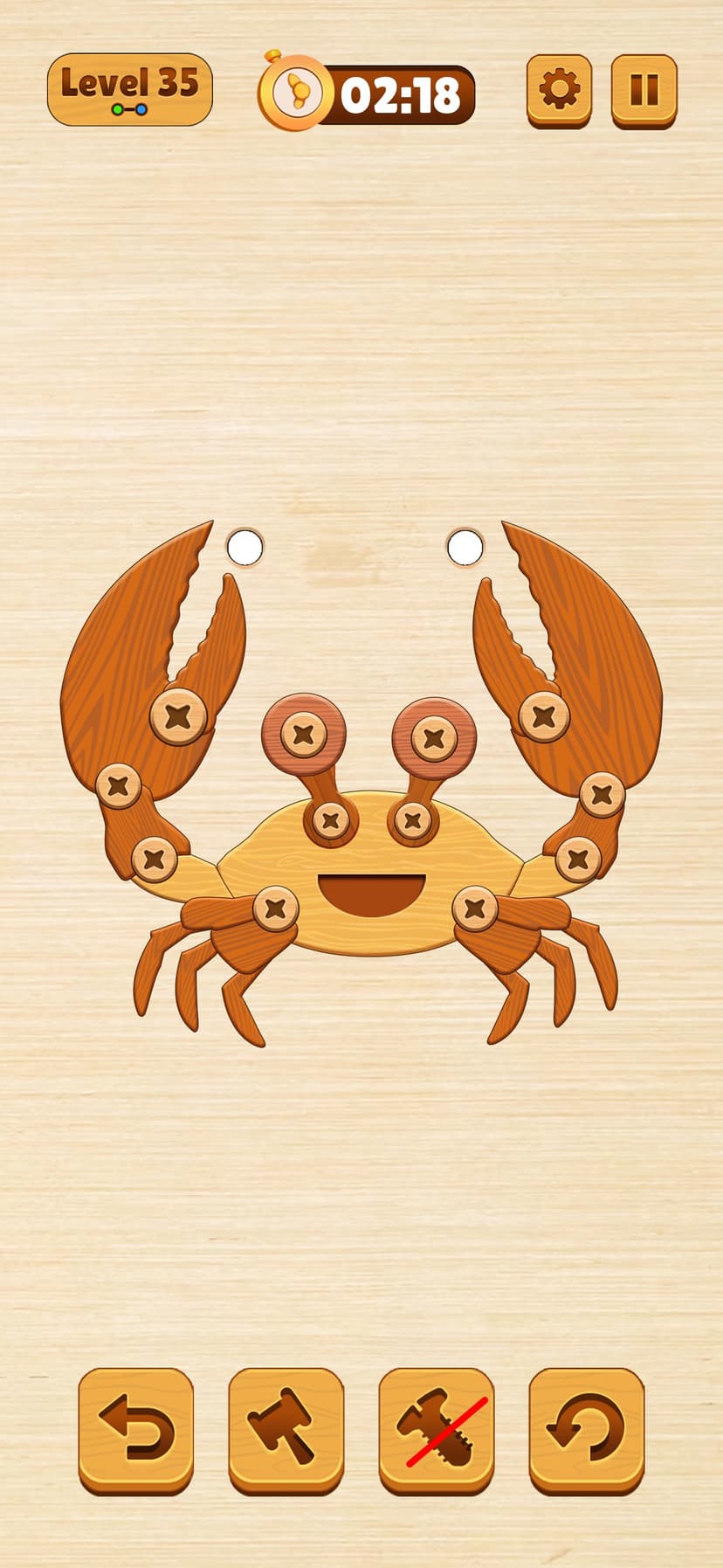 Wood Nuts & Bolt: Screw Puzzle screenshot 4 - screenshot