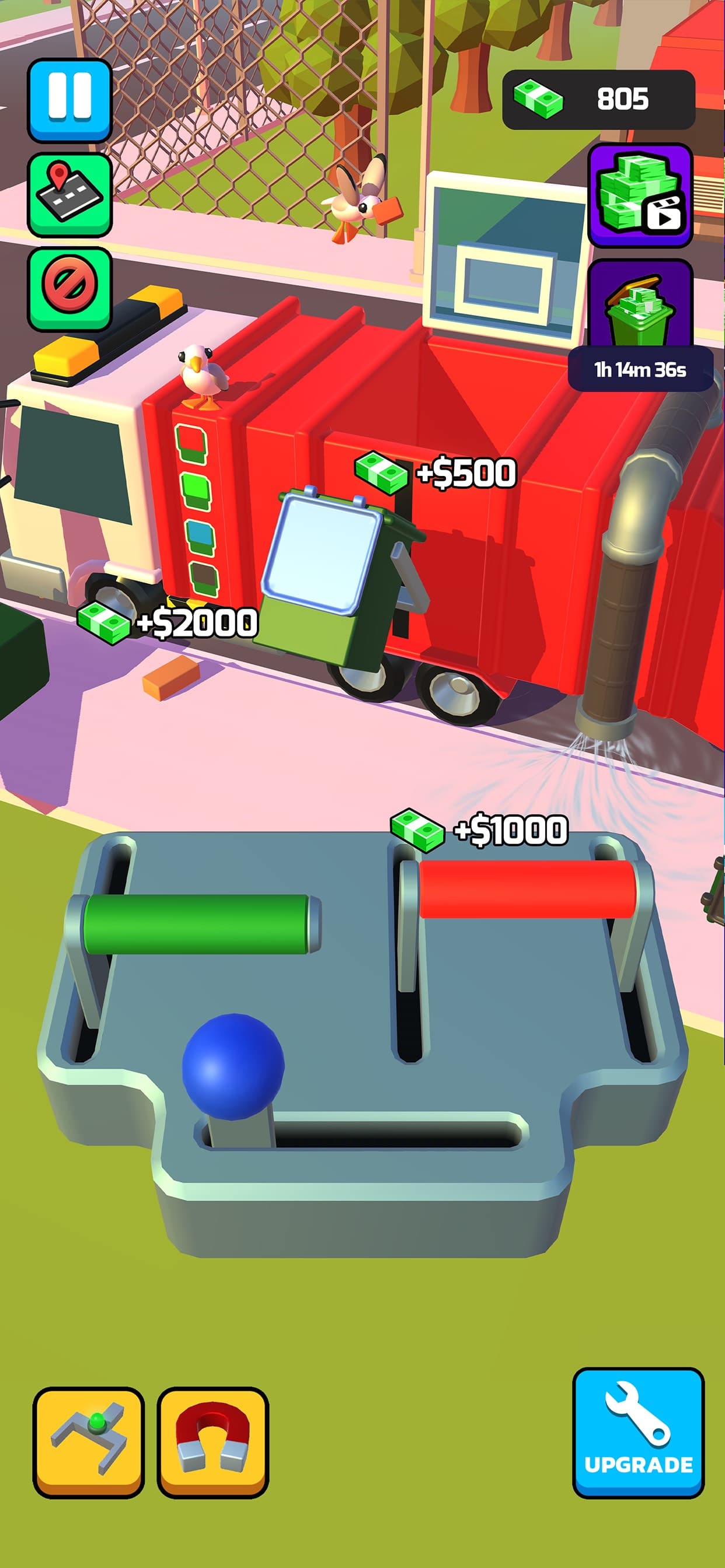 Garbage Truck 3D!!! screenshot 5 - screenshot