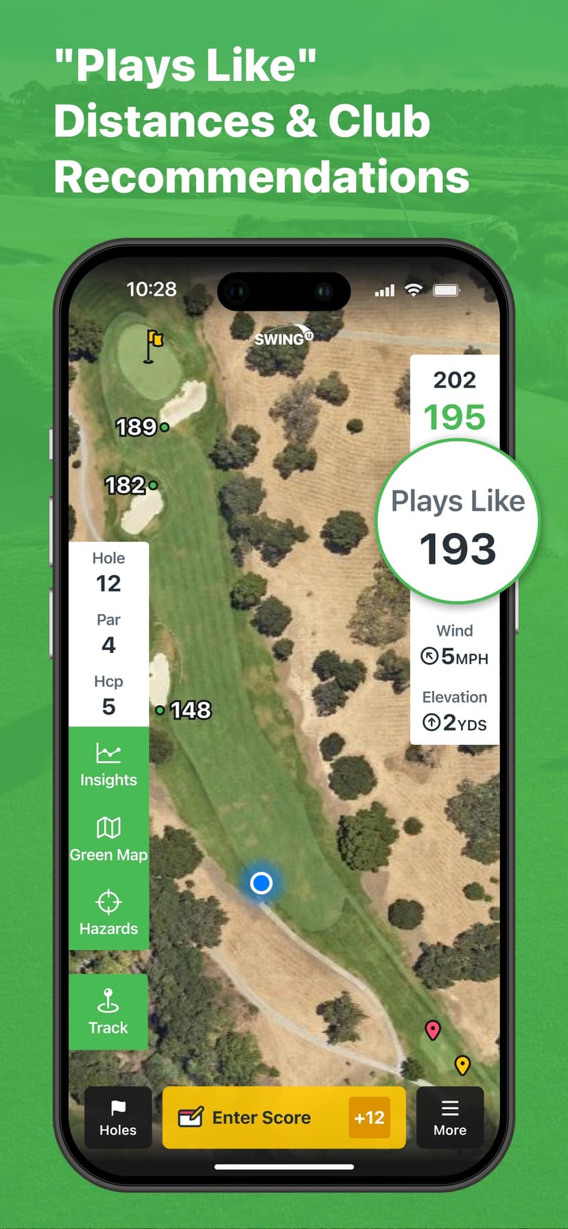SwingU: Golf GPS Range Finder screenshot 4 - screenshot