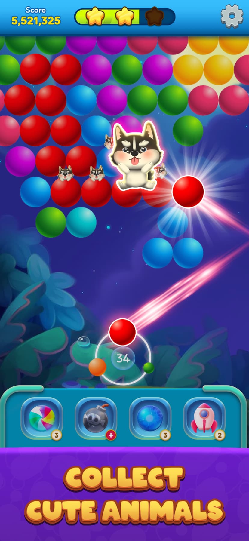 Bubble Pop Shooter - Kawaii screenshot 3 - screenshot