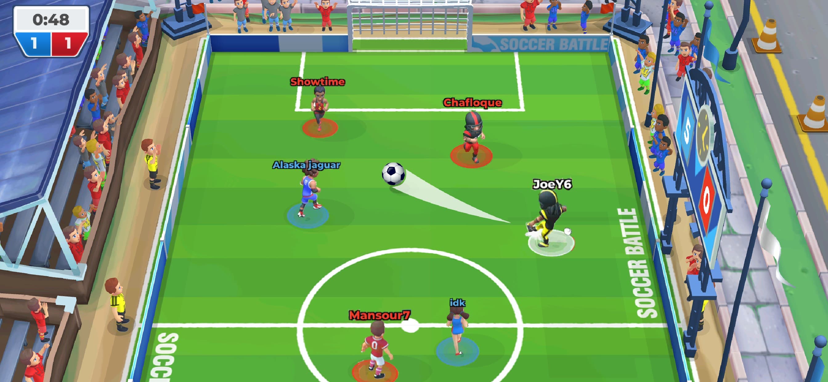 Soccer Battle: Online Football screenshot 3 - screenshot
