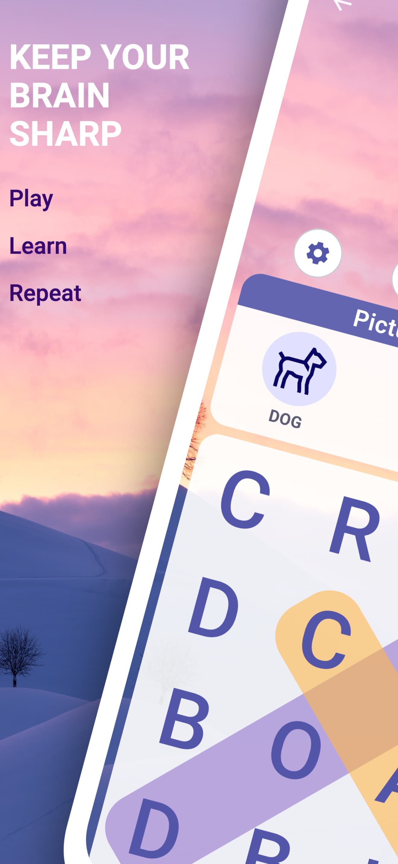 Word Escape Search Joy games screenshot 1 - screenshot