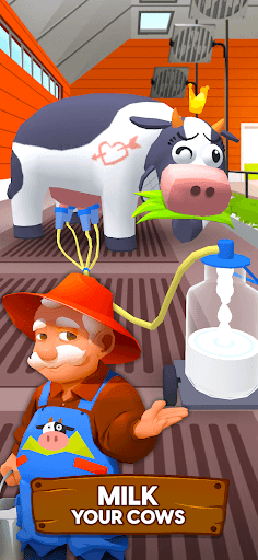 Milk Farm Tycoon screenshot 1 - screenshot