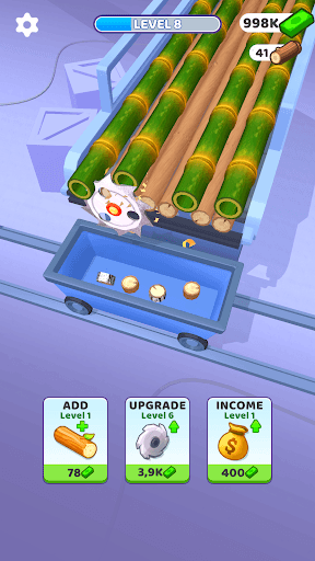 Idle Cutter: Wood Slice screenshot 6 - screenshot