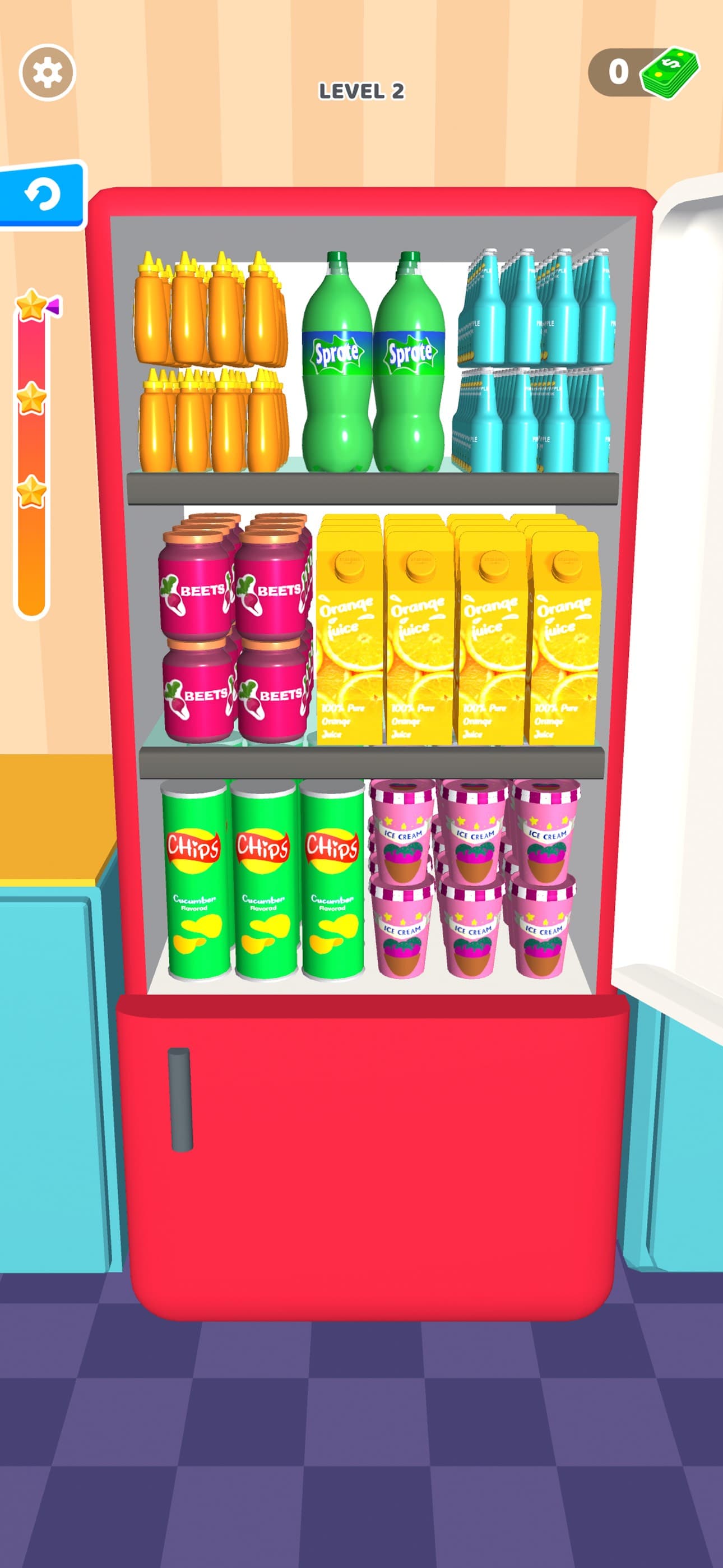 Fridge Organize 3D screenshot 1 - screenshot