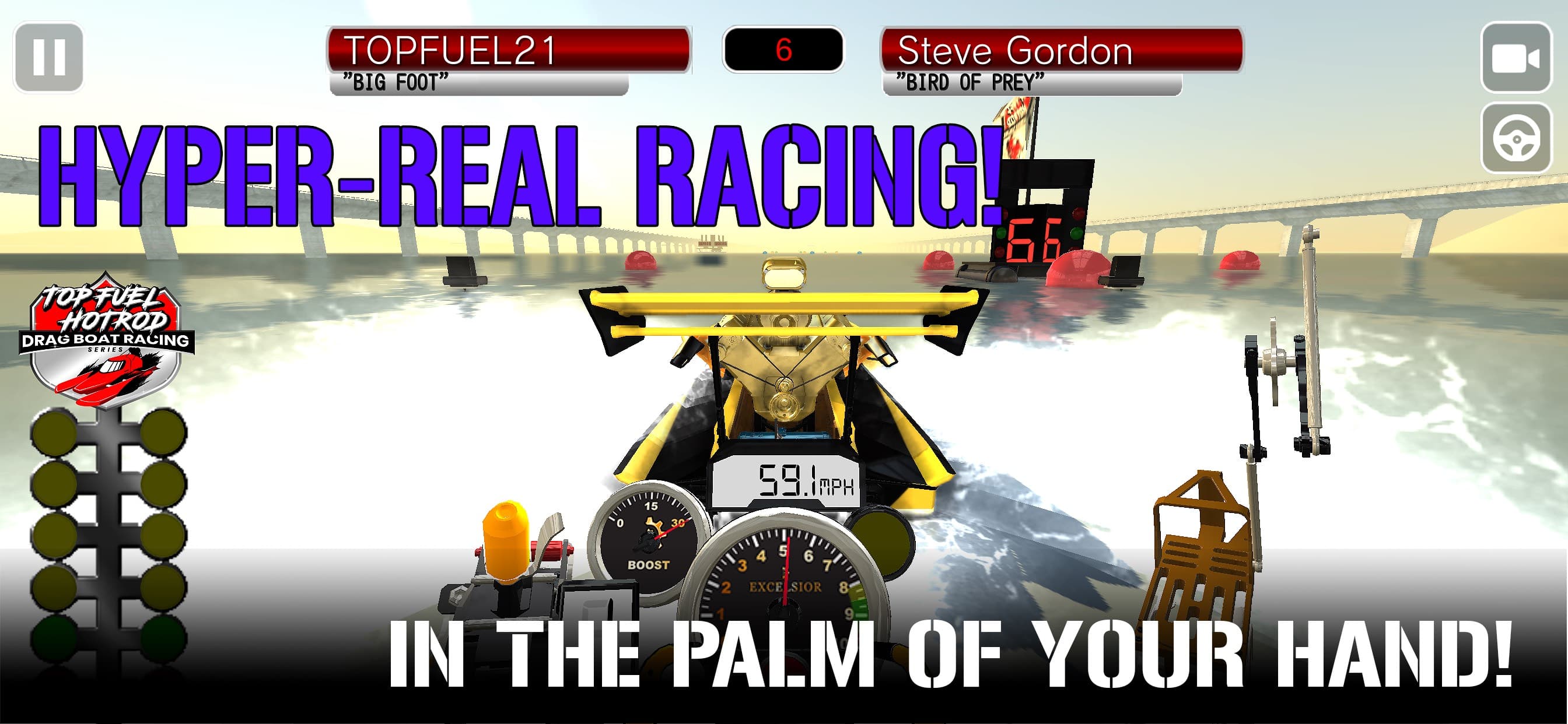 Drag Boat Speed Racing Game 3D screenshot 2 - screenshot