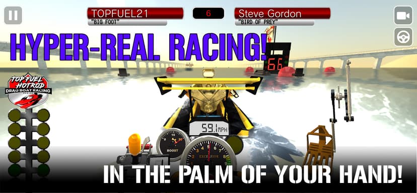 Drag Boat Speed Racing Game 3D screenshot 2 - screenshot