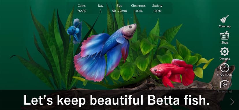 Bettarium - Betta Fish Tank screenshot 1 - screenshot