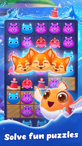 Summer Friends - match 3 game screenshot 1 - screenshot