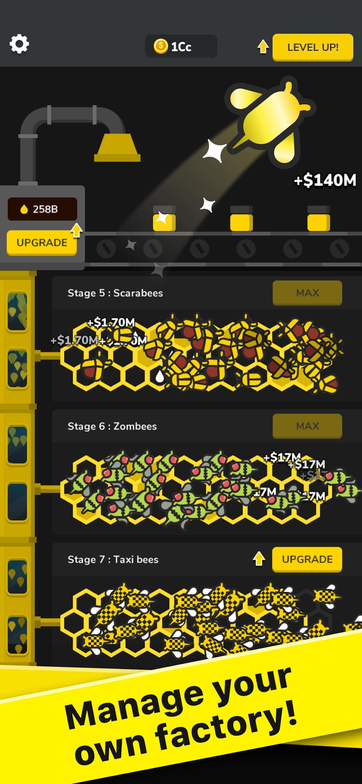 Bee Factory! screenshot 1 - screenshot