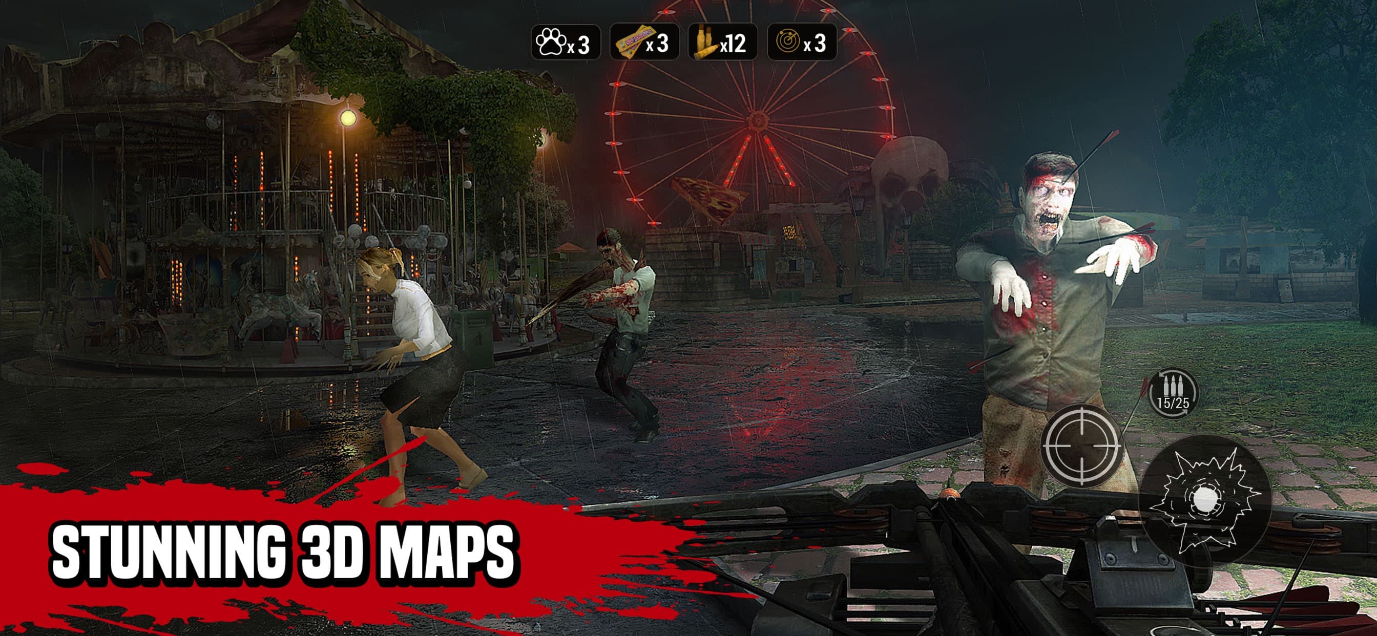 Zombie Hunter: Sniper Games screenshot 4 - screenshot