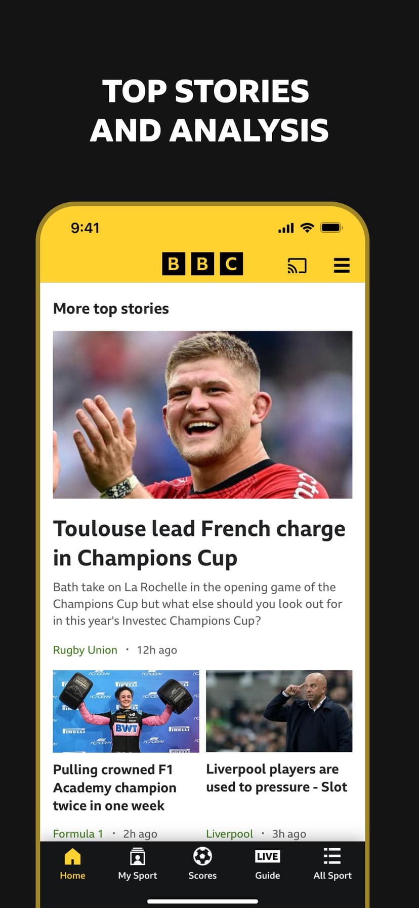 BBC Sport screenshot 2 - screenshot