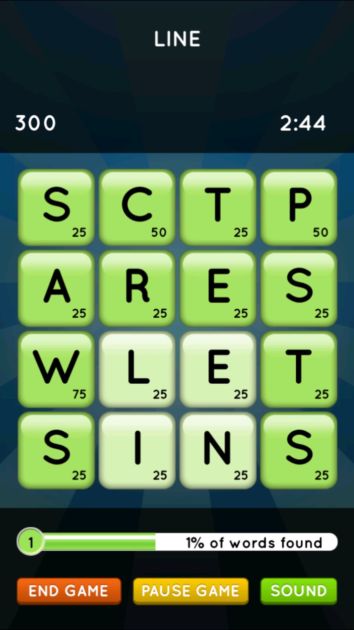 Word Seek HD screenshot 1 - screenshot