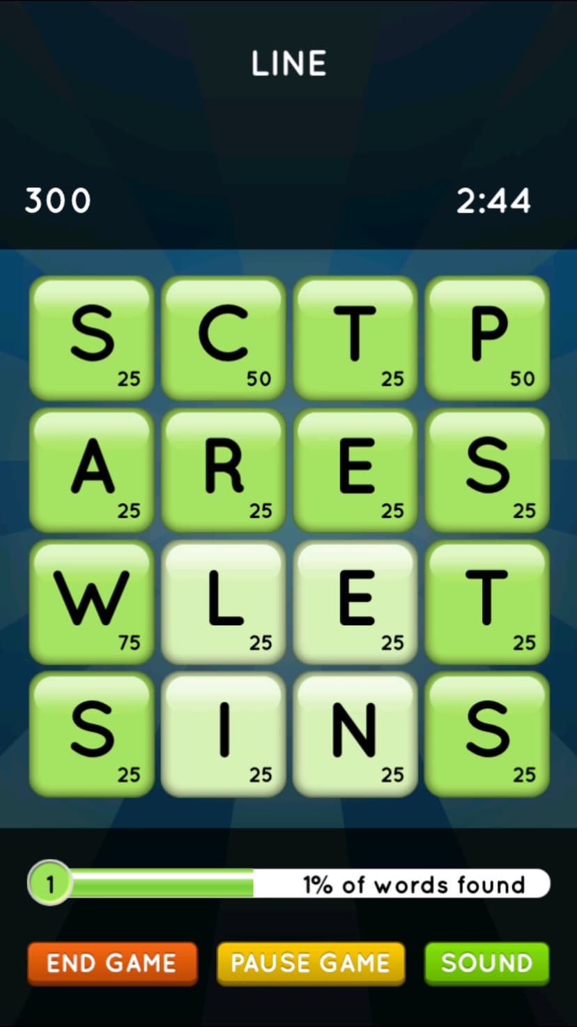 Word Seek HD screenshot 1 - screenshot