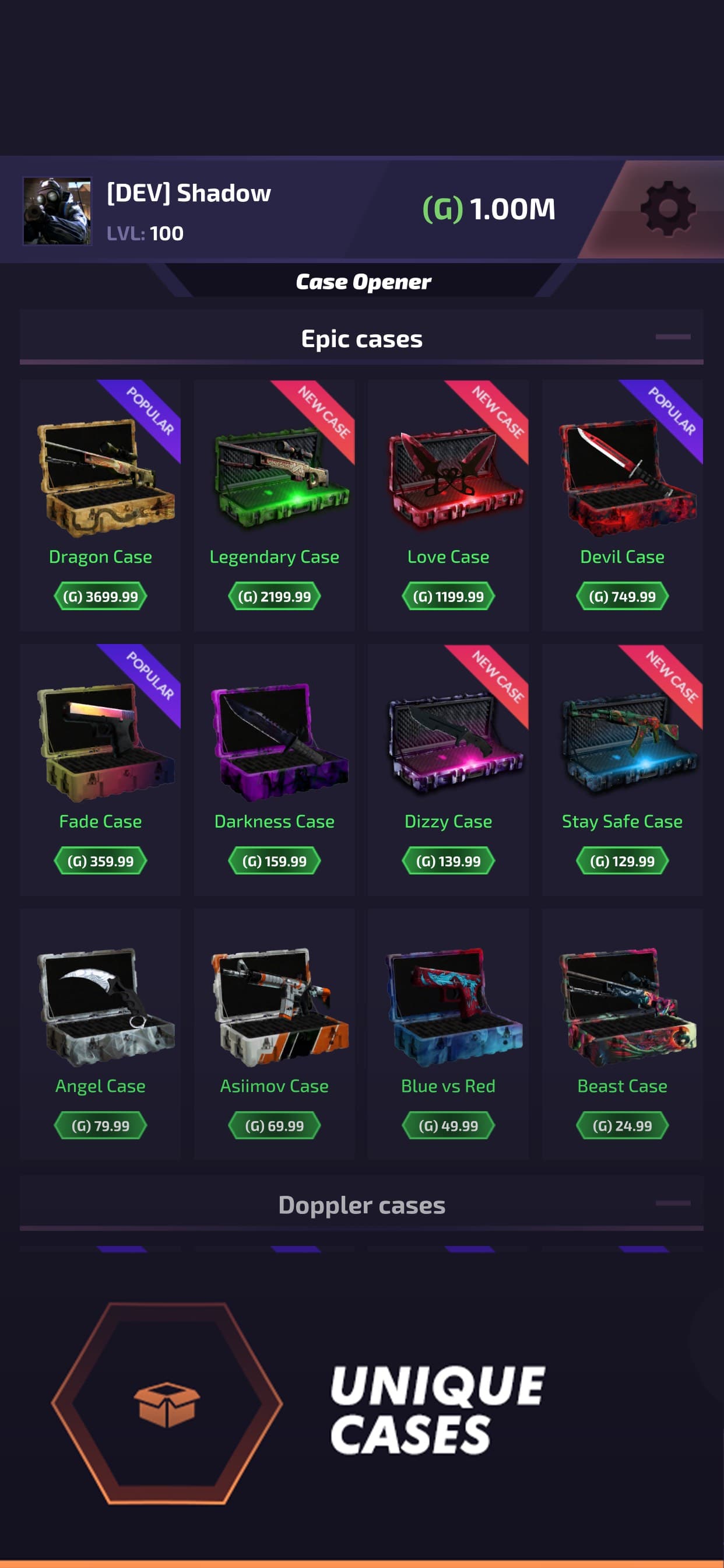 Case Battle - Skins Simulator screenshot 1 - screenshot