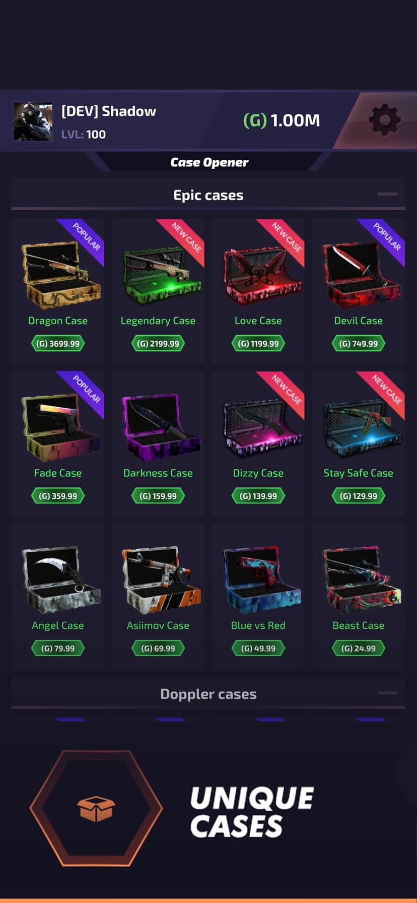 Case Battle - Skins Simulator screenshot 1 - screenshot