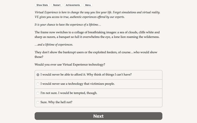 Null - screenshot