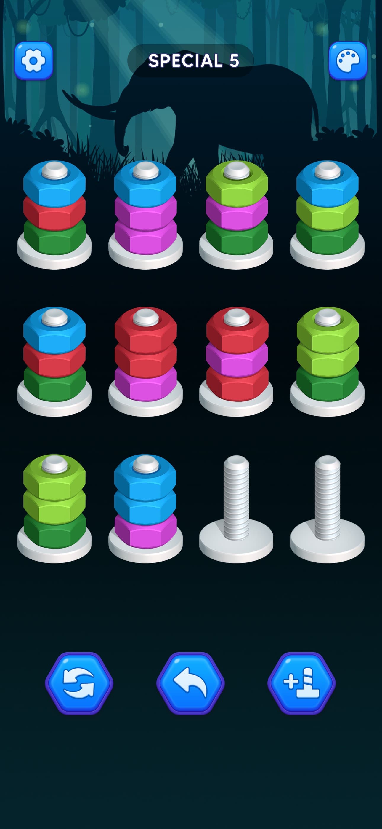 Nut Sort: Sorting Games screenshot 5 - screenshot