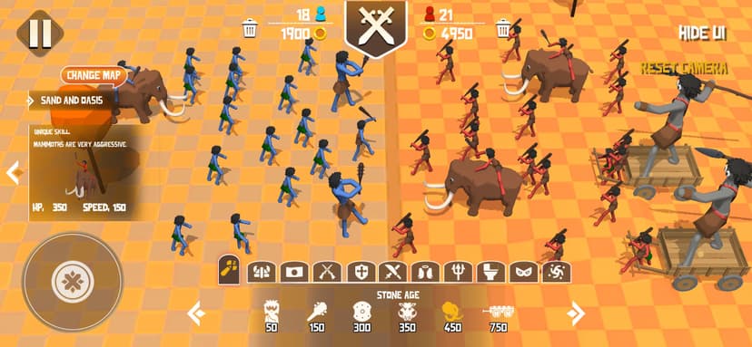 Stick Battle Simulation screenshot 1 - screenshot
