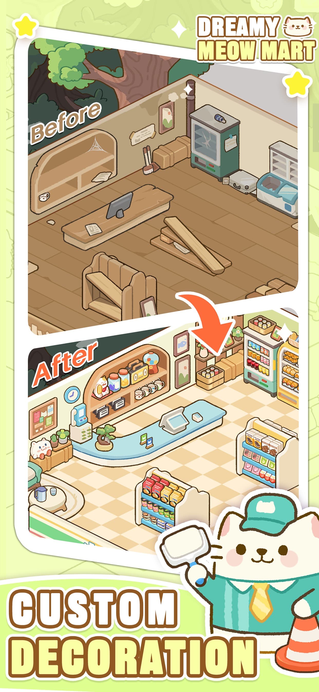 Dreamy Meow Mart screenshot 1 - screenshot