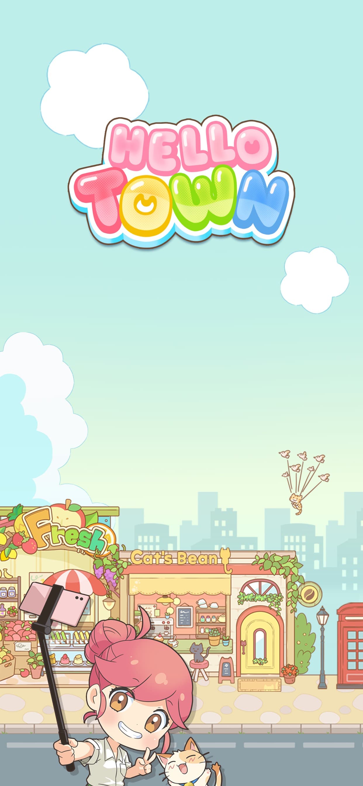 Hello Town: Merge & Story screenshot 1 - screenshot