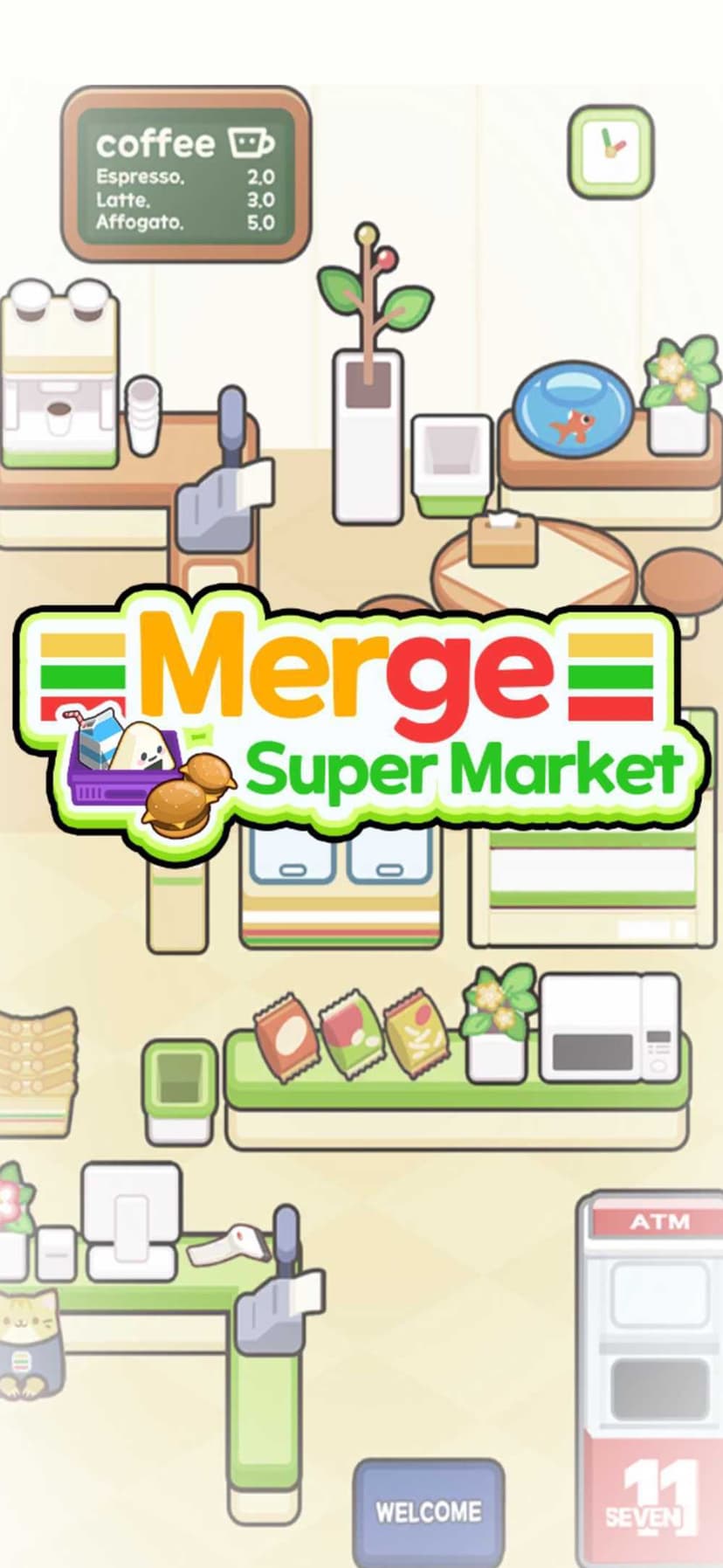 Merge Supermarket : Merge Game screenshot 1 - screenshot