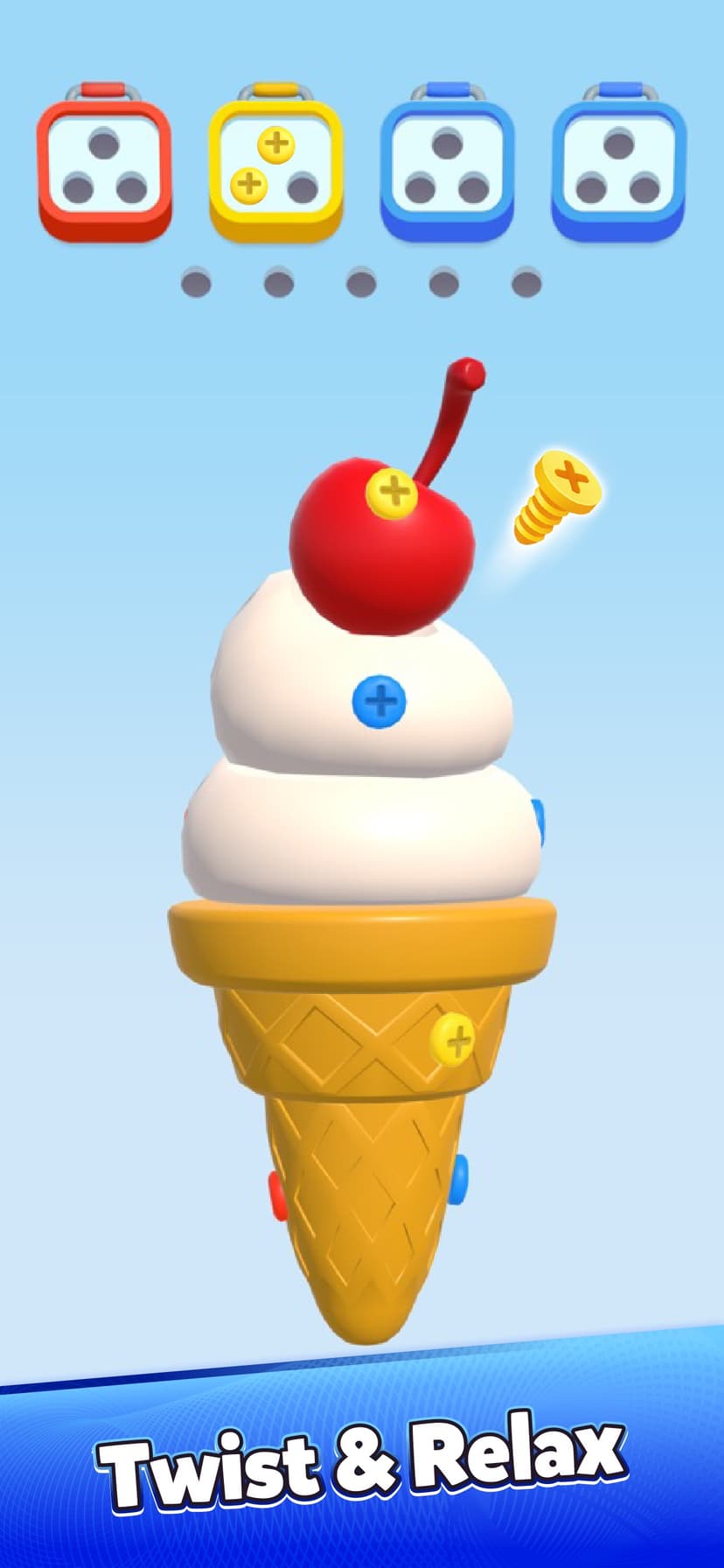 Screw Out 3D: Nut Sort Jam screenshot 1 - screenshot