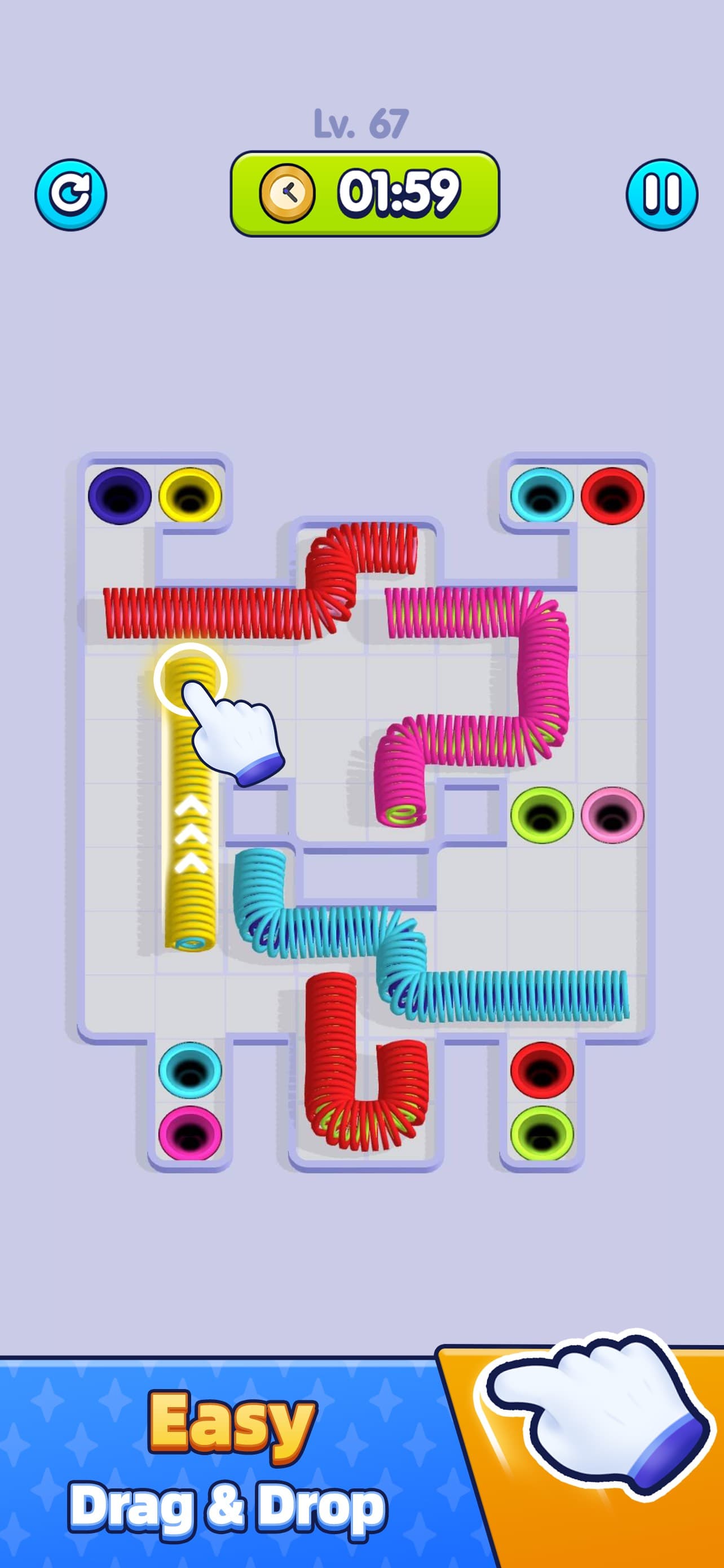 Spring Slide - Color Sort Game screenshot 7 - screenshot