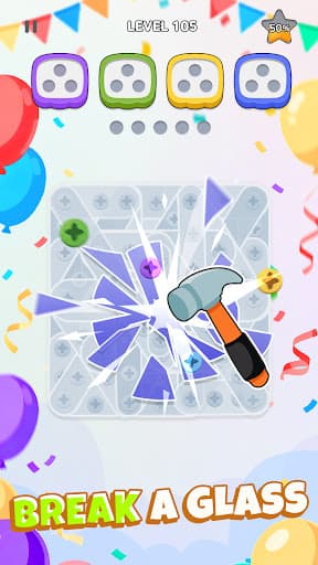 Unscrew Nuts Sort®: Pin Puzzle screenshot 7 - screenshot