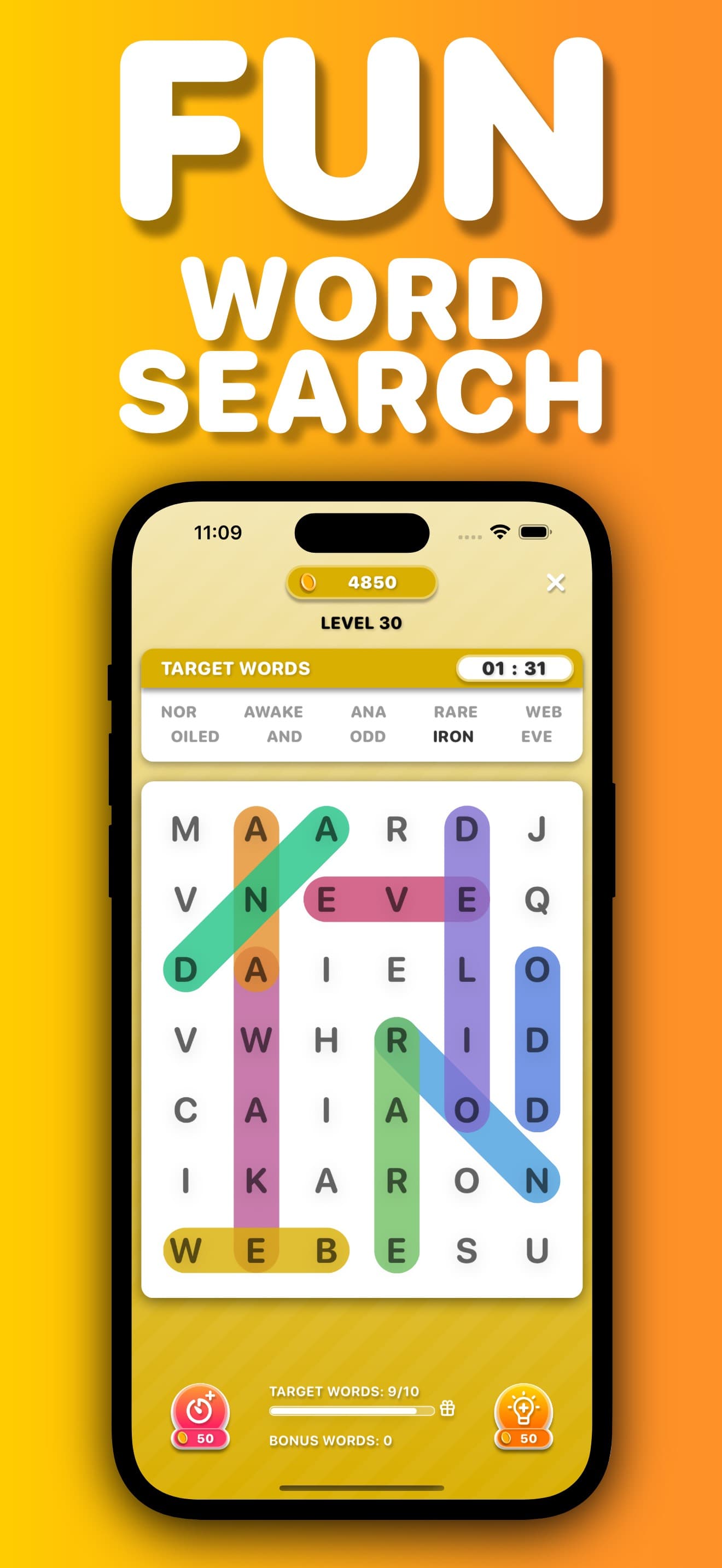 Word Search - No Ads, No Wifi screenshot 1 - screenshot