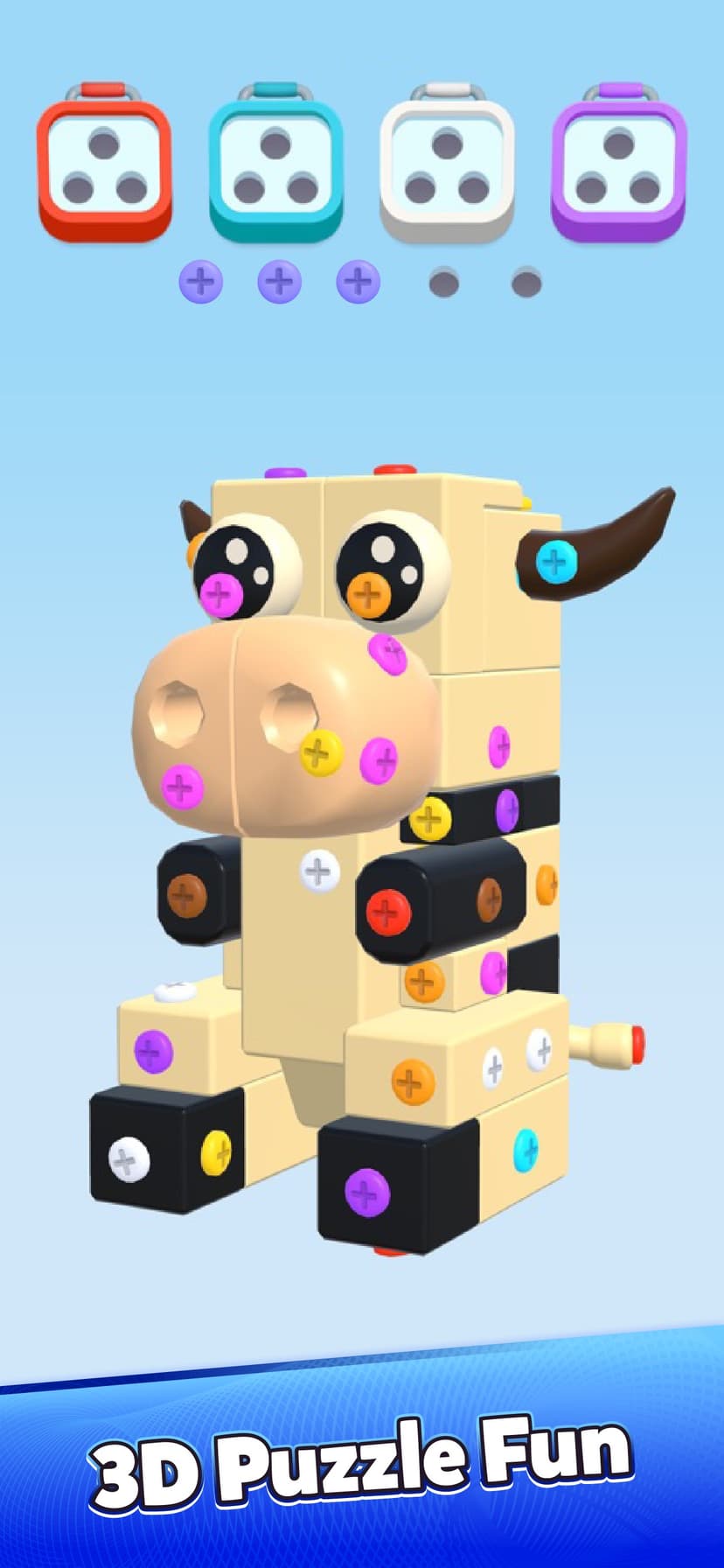 Screw Out 3D: Nut Sort Jam screenshot 3 - screenshot