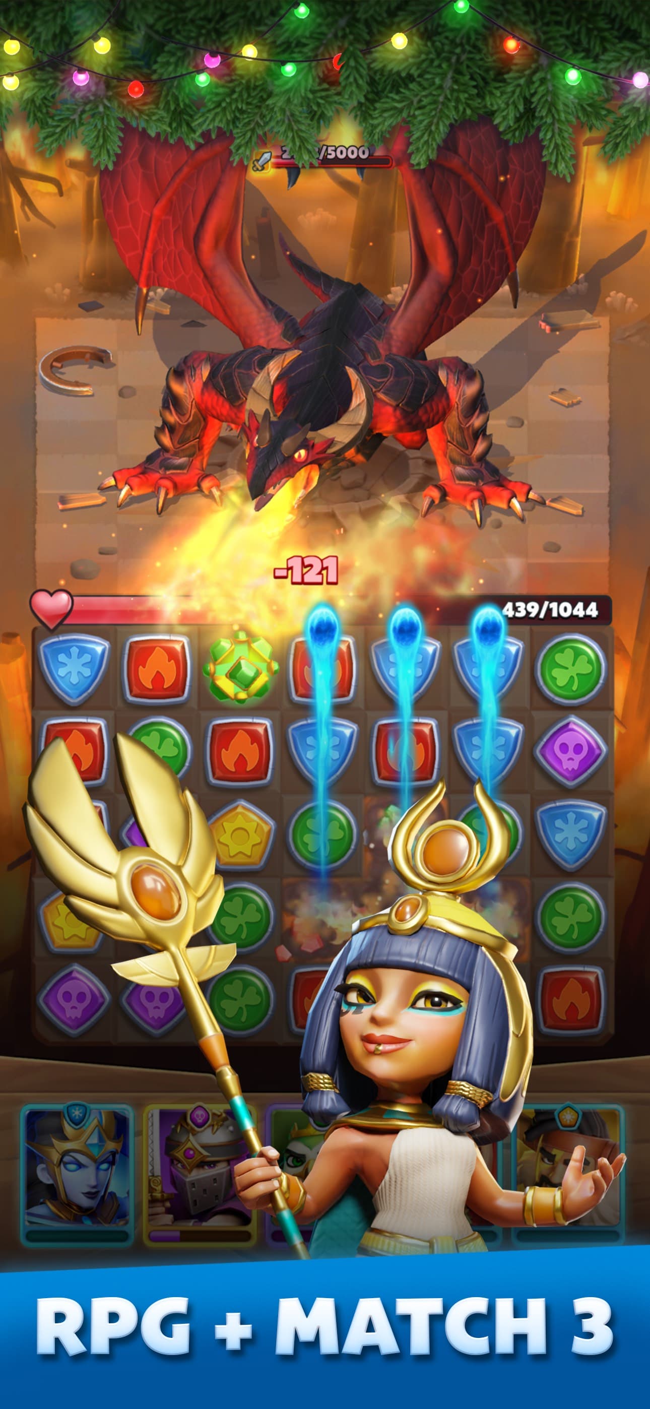 Puzzle Breakers: Champions War screenshot 1 - screenshot