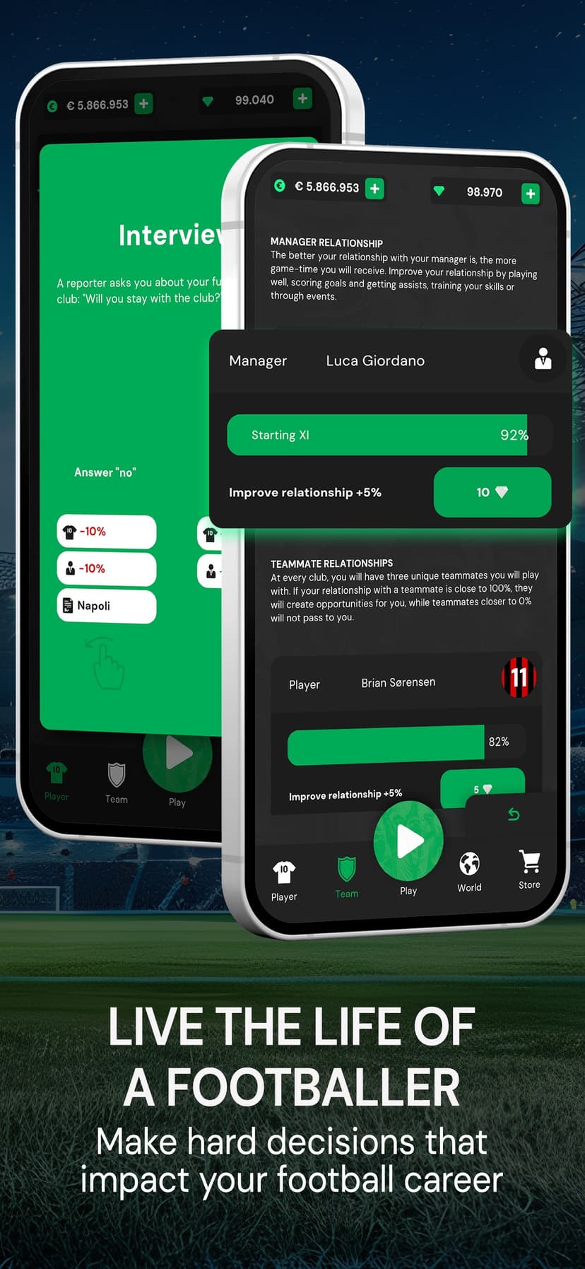 Club Legend - Football Game screenshot 8 - screenshot