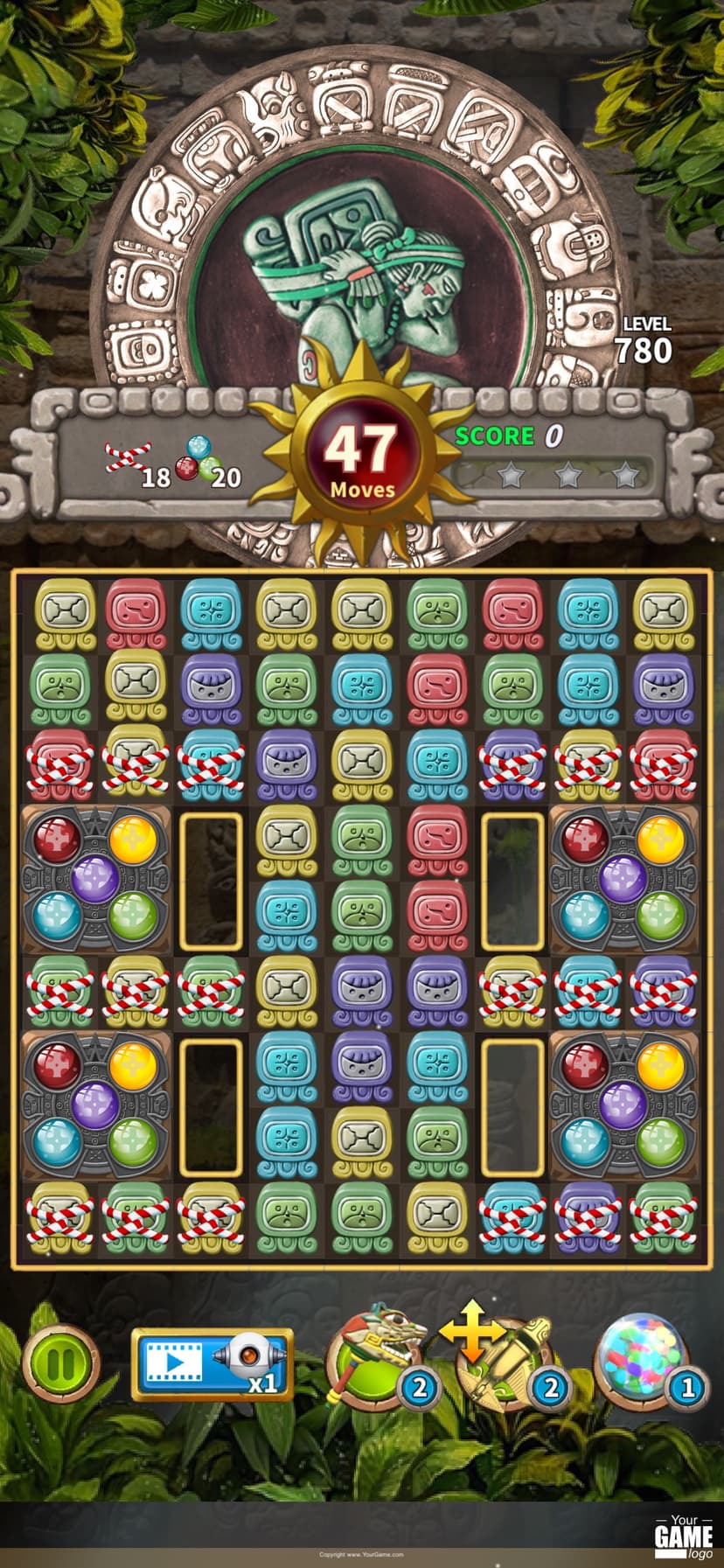 Glyph of Maya Match 3 Puzzle screenshot 7 - screenshot