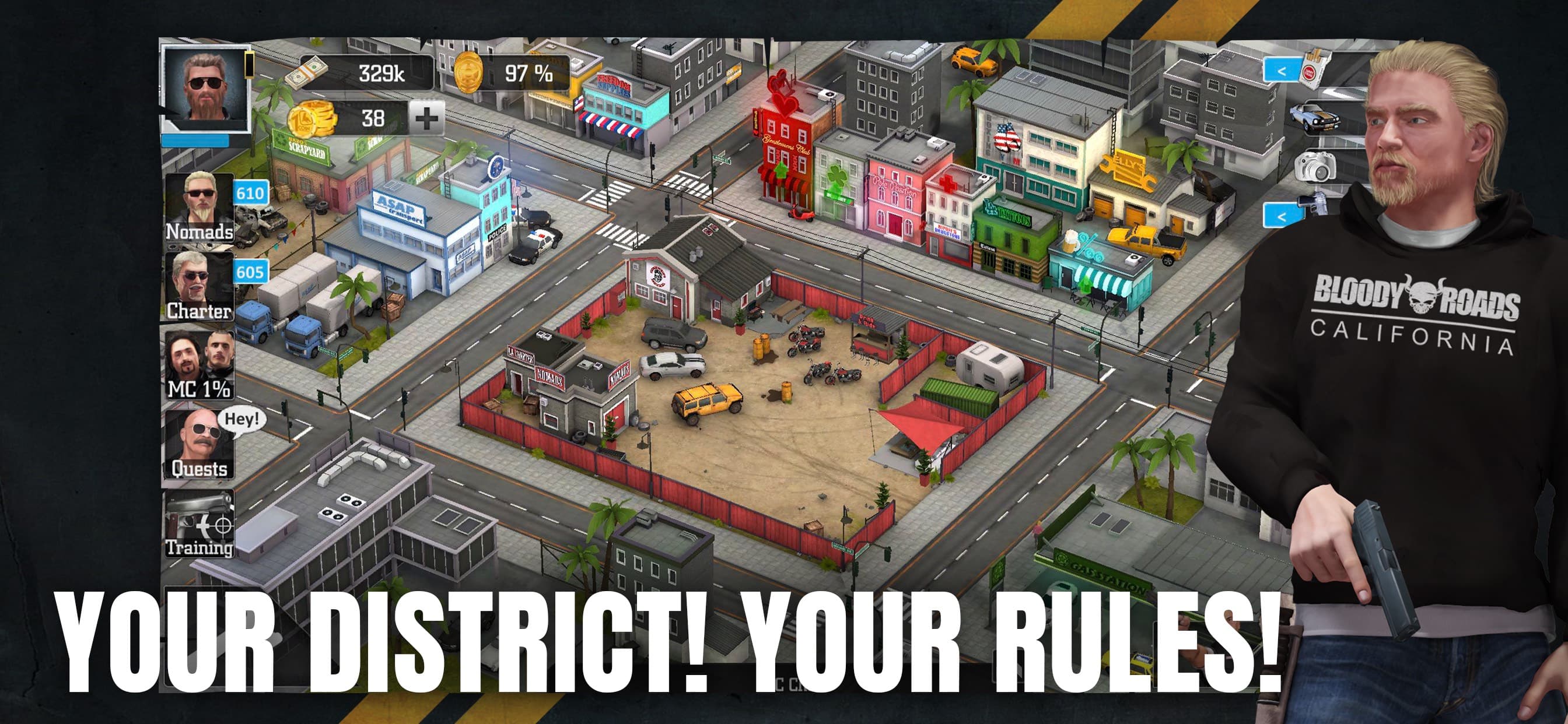 Bloody Roads, California screenshot 1 - screenshot