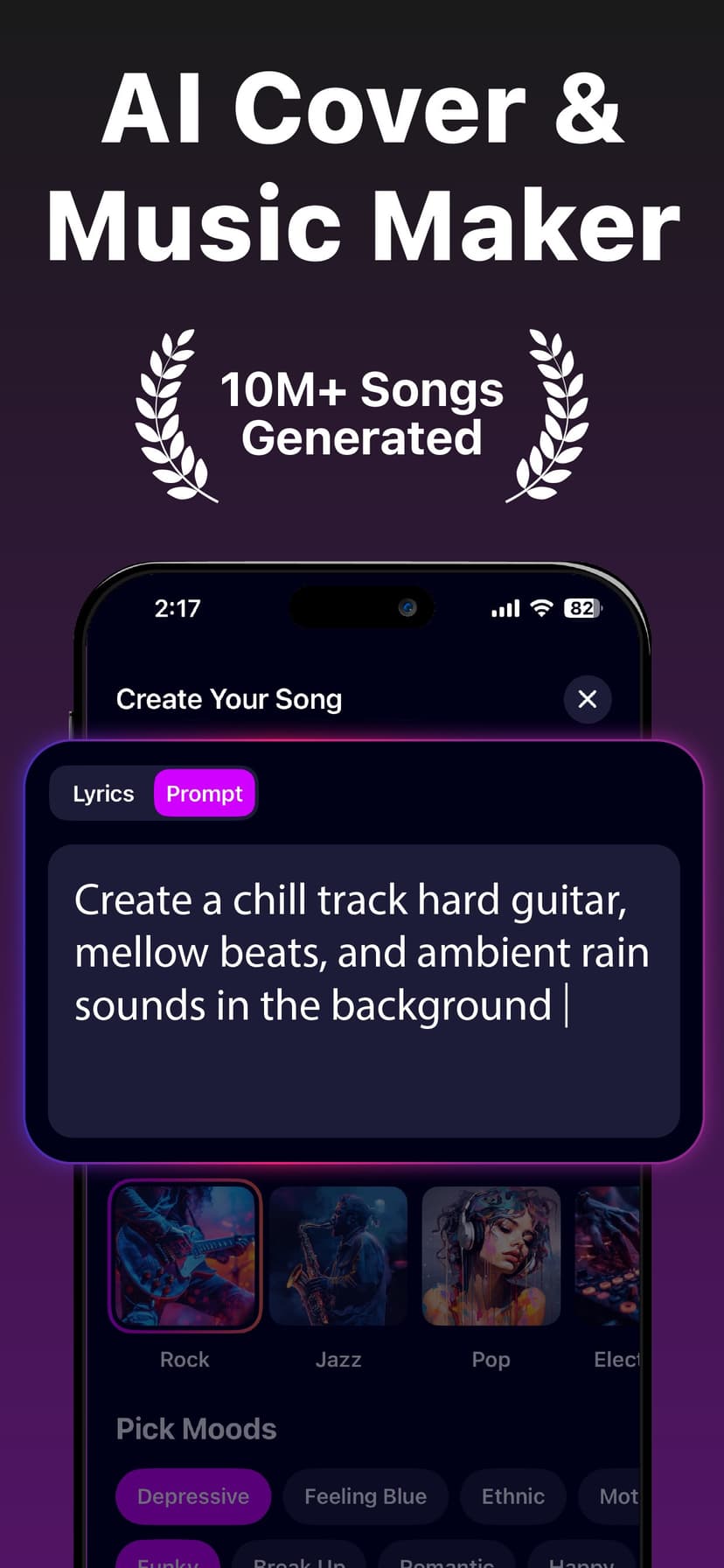 Banger: AI Music Generator screenshot 1 - screenshot