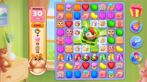 Pet Candy Puzzle-Match 3 games screenshot 31 - screenshot