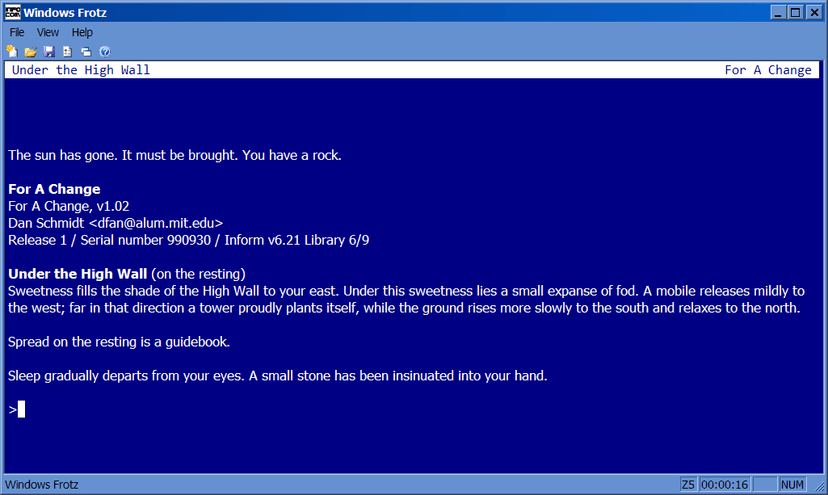 Null - screenshot