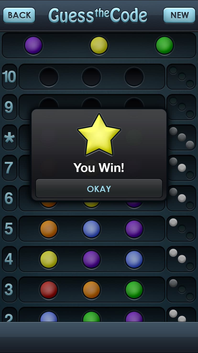 Guess the Code! screenshot 2 - screenshot
