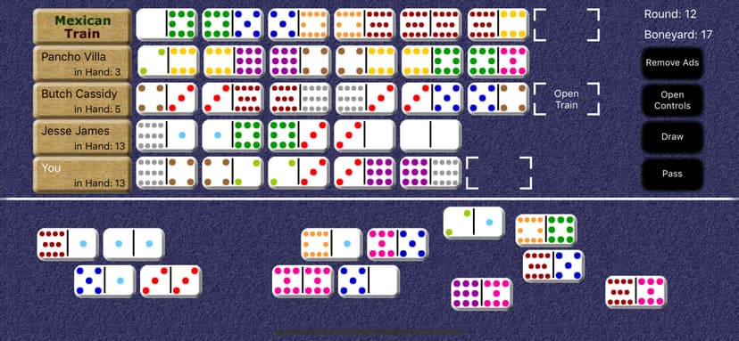 Mexican Train Dominoes screenshot 8 - screenshot