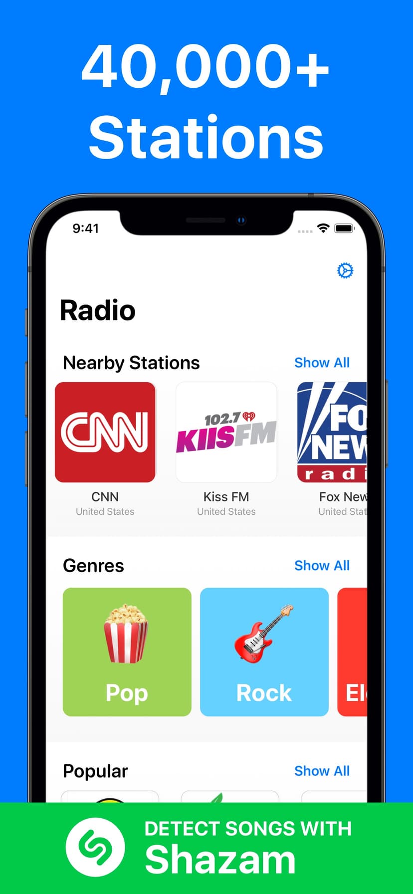FM Radio App screenshot 2 - screenshot