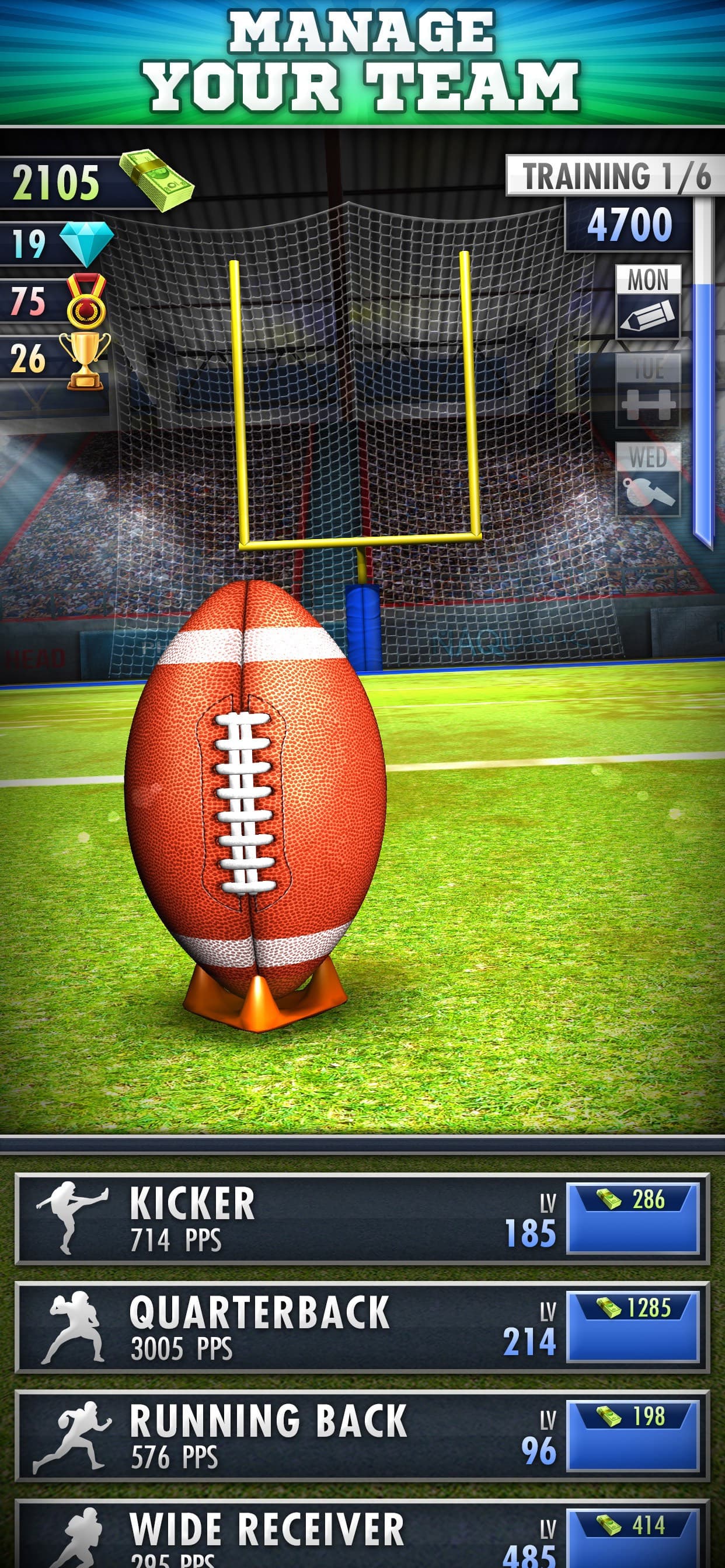 Football Clicker screenshot 1 - screenshot