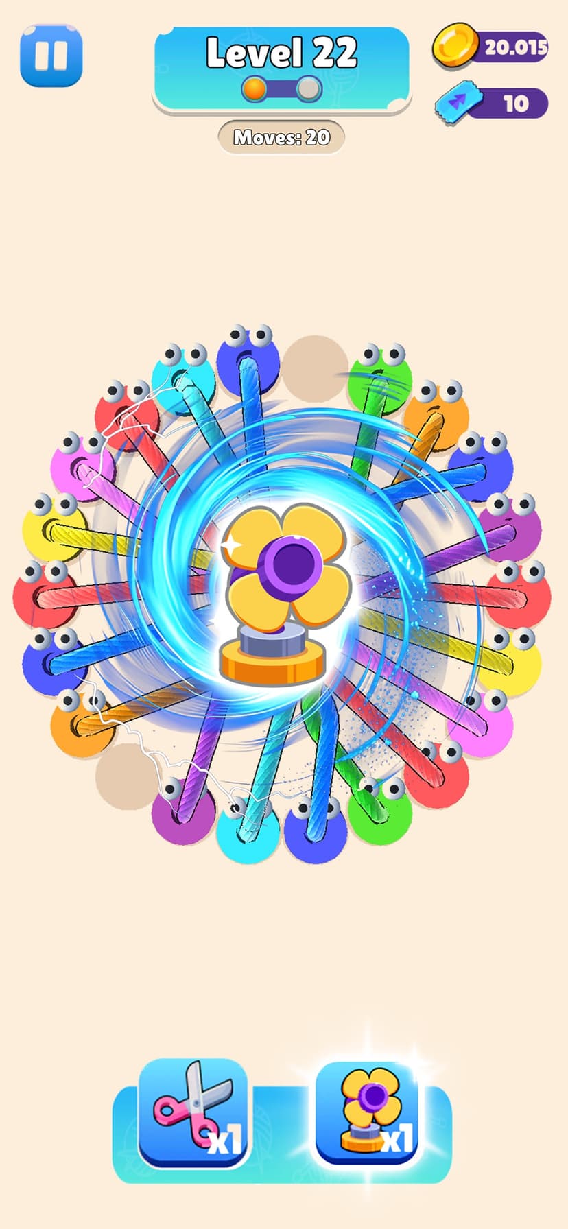 Rope Tangle 3D - Puzzle Game screenshot 3 - screenshot
