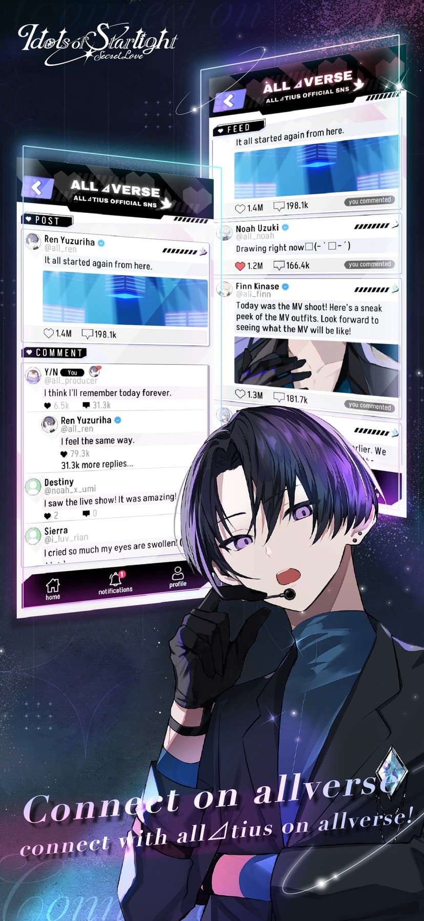 Idols of Starlight - Otome screenshot 2 - screenshot