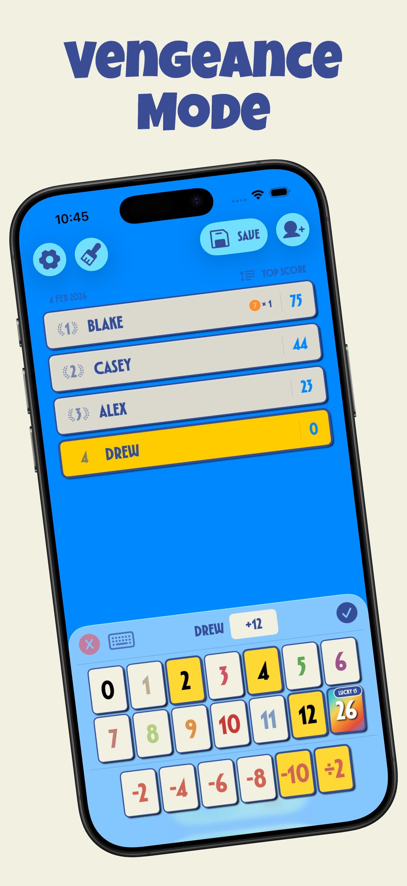 Flip7 Score screenshot 2 - screenshot