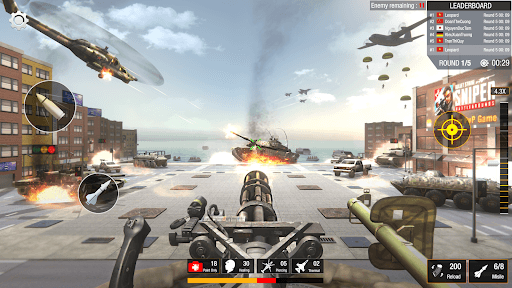 World War: Army Battle FPS 3D screenshot 1 - screenshot