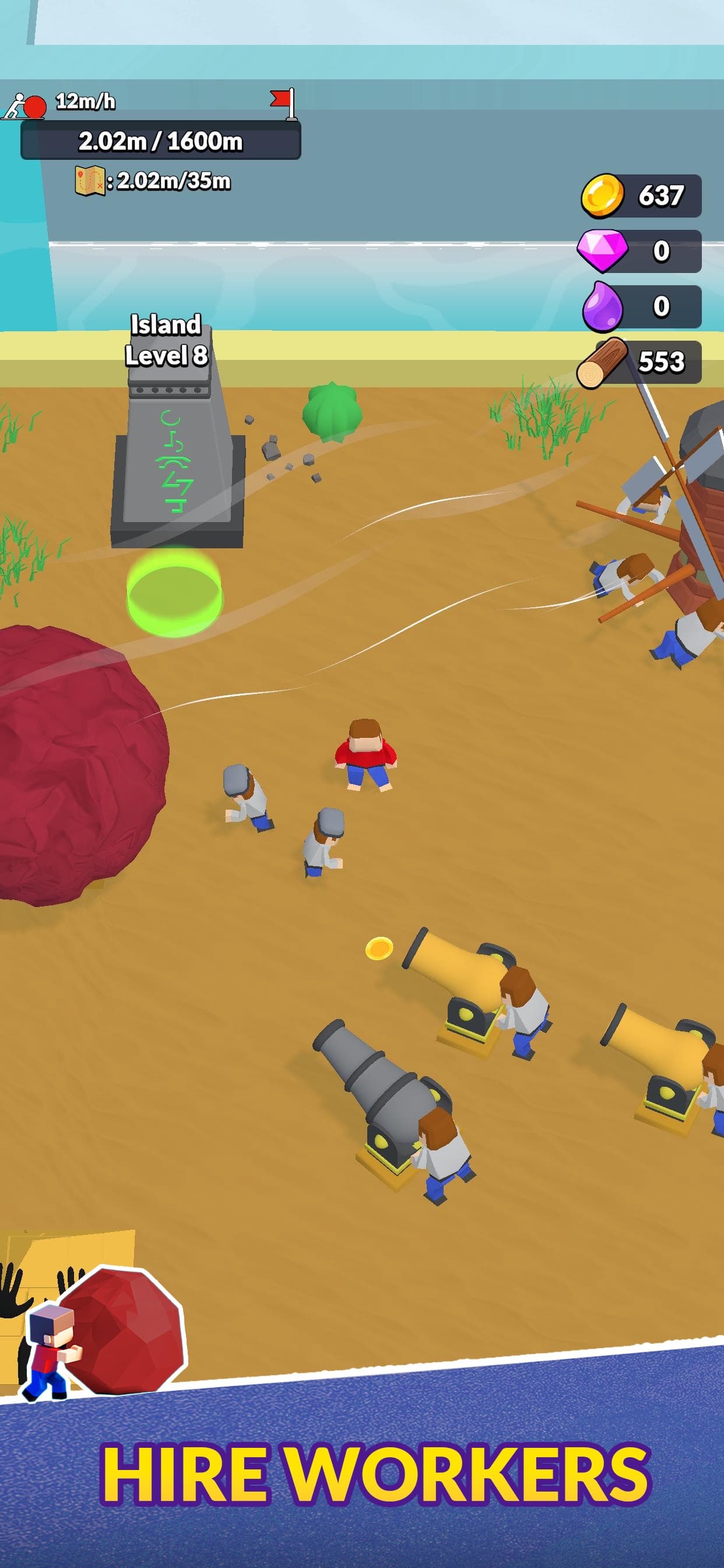 Rock Pusher screenshot 2 - screenshot
