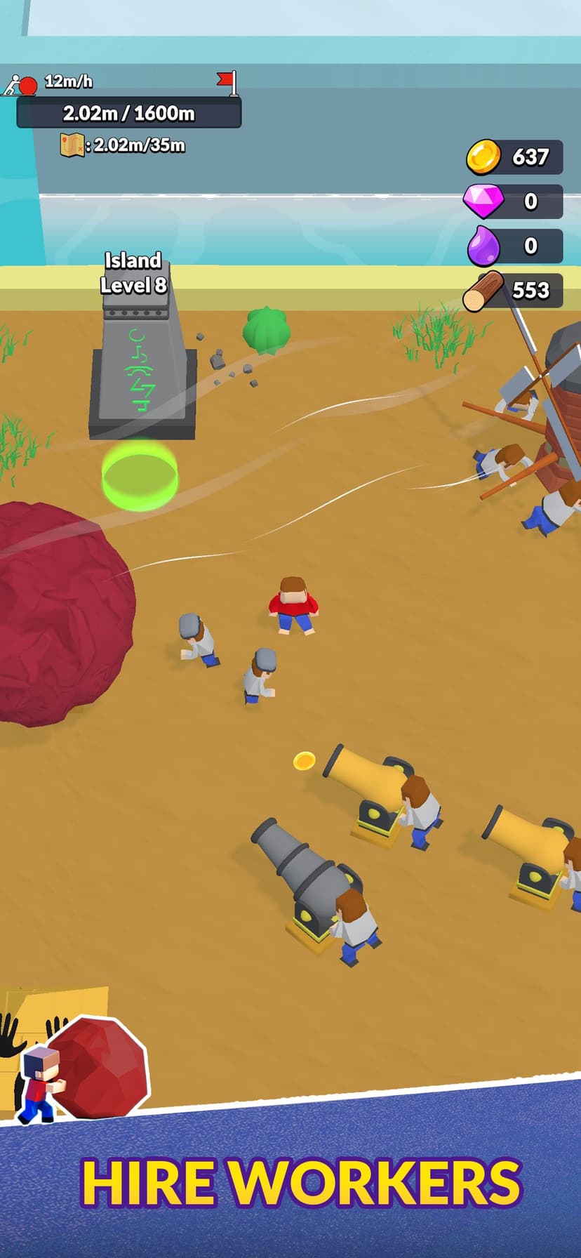 Rock Pusher screenshot 2 - screenshot