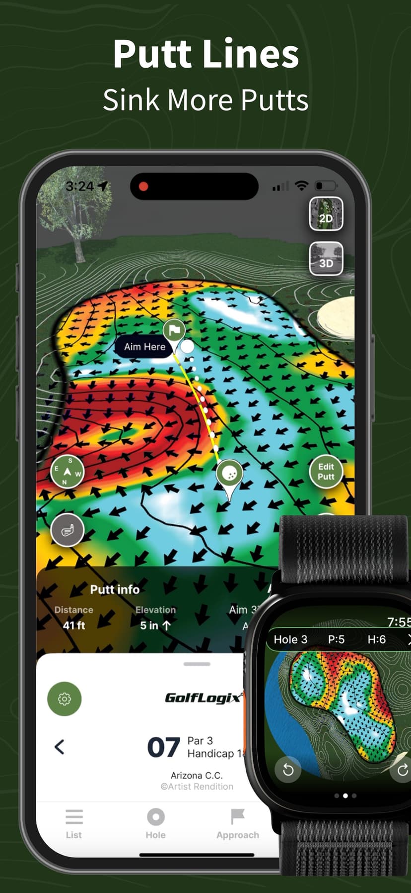 GolfLogix: 3D Golf Course GPS screenshot 7 - screenshot